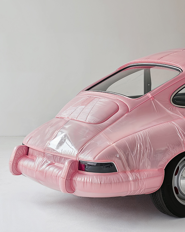 Inflatable Porsche